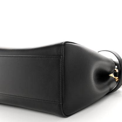 Fendi Nappa Mini Peekaboo Iconic Satchel Black 10 of 10