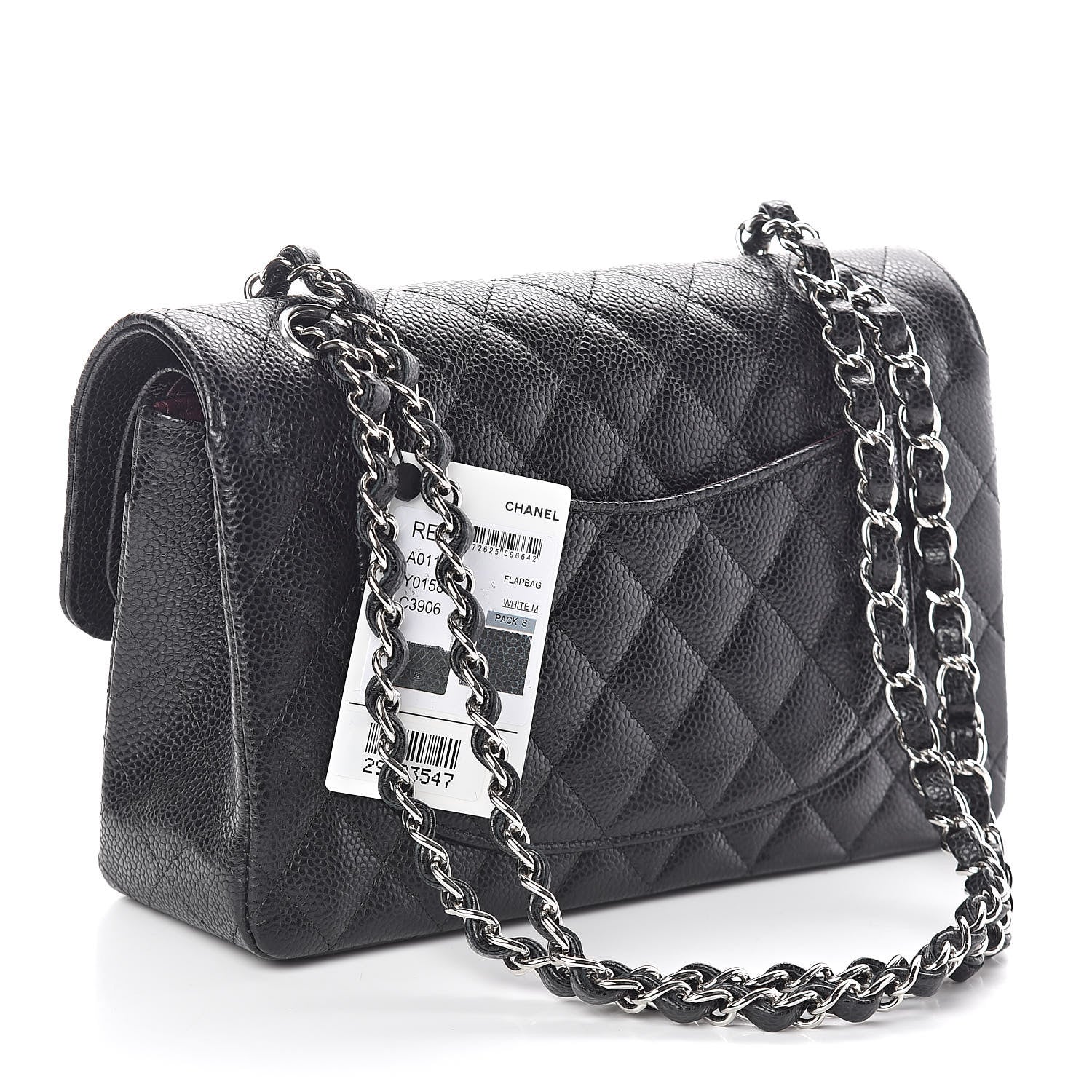 Chanel Caviar Quilted Small Double Flap Black 3 of 10