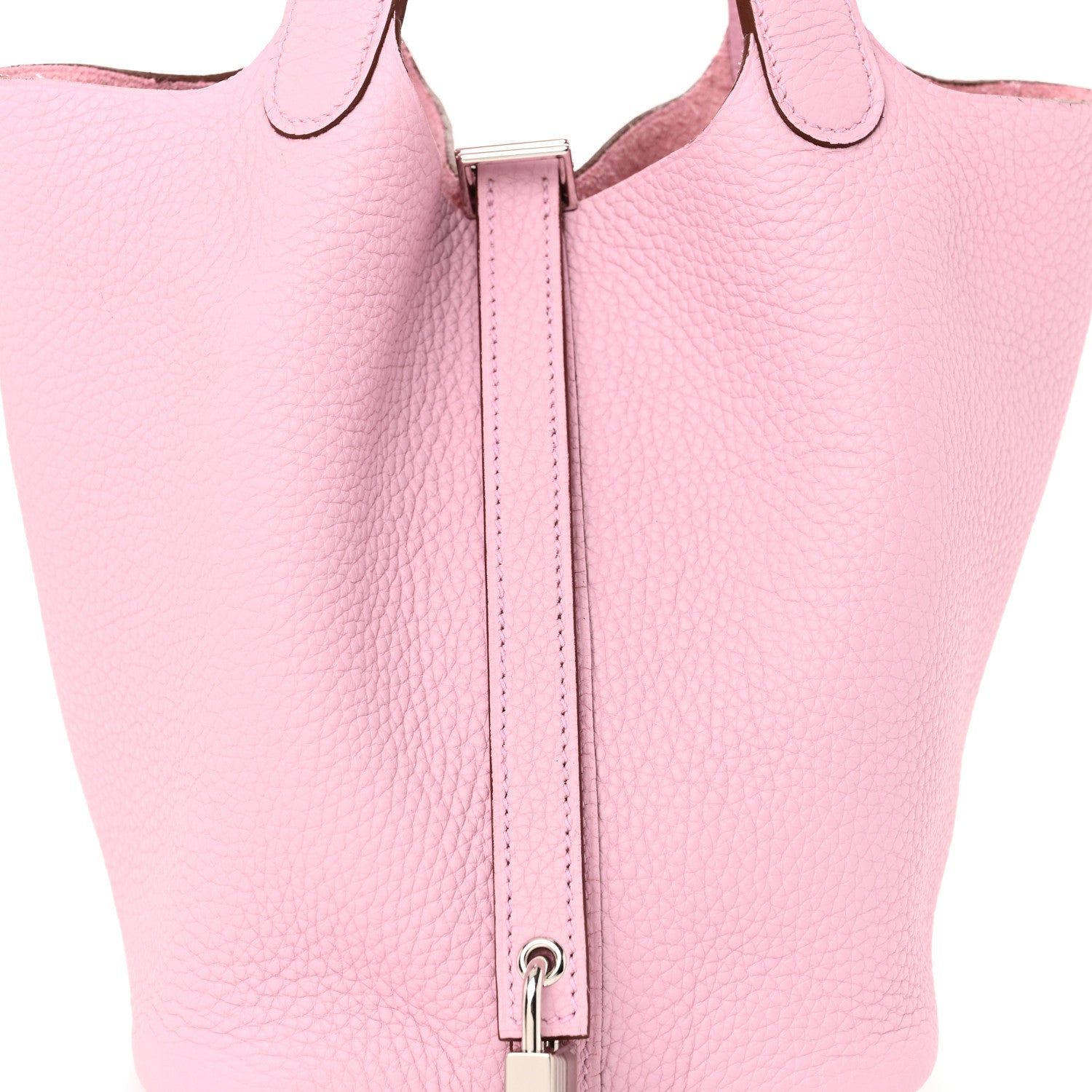 Hermes Taurillon Clemence Picotin Lock 18 PM Mauve Sylvestre 8 of 11