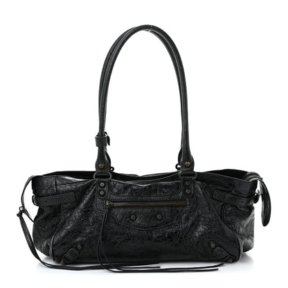 Balenciaga Agneau Arena Classic Hardware East West Le City Black 1 of 10