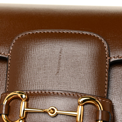 Gucci Azalea Calfskin Horsebit 1955 Shoulder Bag Brown Sugar 14 of 14