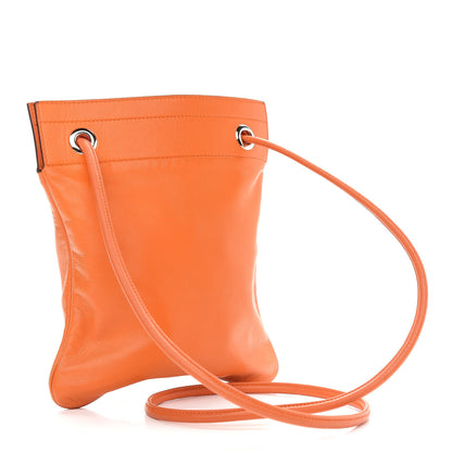 Hermes Milo Lambskin Swift Mini Aline Orange 3 of 9