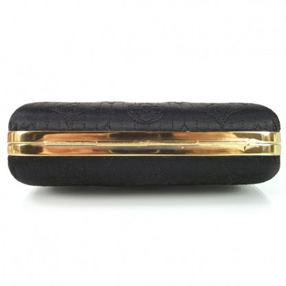 Louis Vuitton Monogram Motard Minaudiere Clutch Black LTD ED 4 of 9