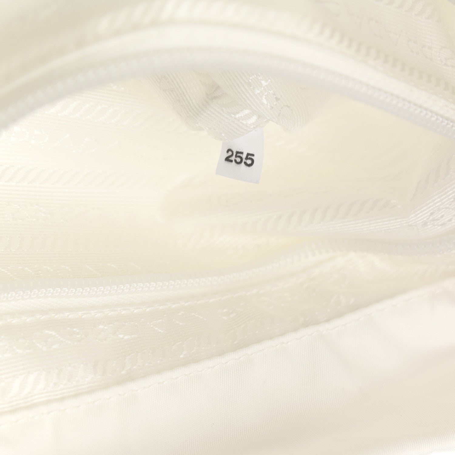 Prada Nylon Vela Saffiano Medium Backpack White 8 of 11