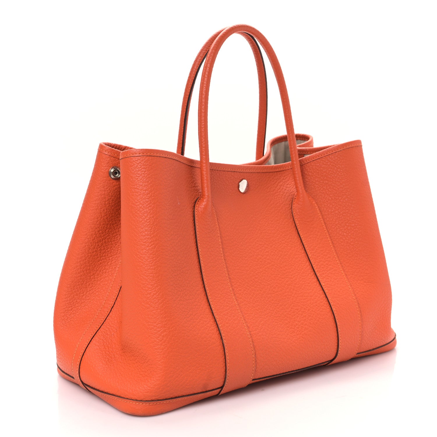 Hermes Vache Country Garden Party 36 MM Orange 3 of 9