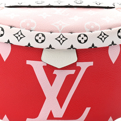 Louis Vuitton Monogram Giant Bumbag Rouge 7 of 9