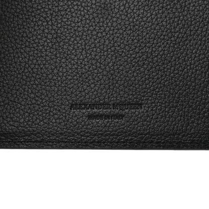 Alexander McQueen Calfskin Skull Clutch Wallet Black 6 of 6