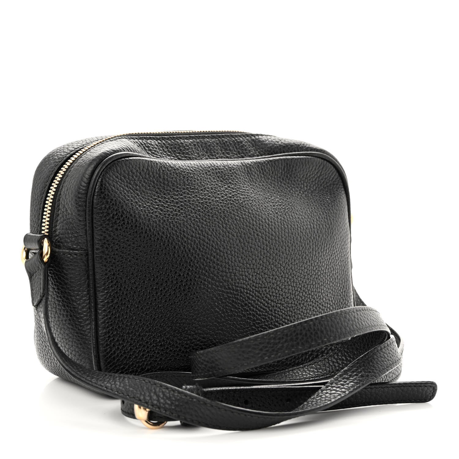 Gucci Pebbled Calfskin Small Soho Disco Bag Black 3 of 12