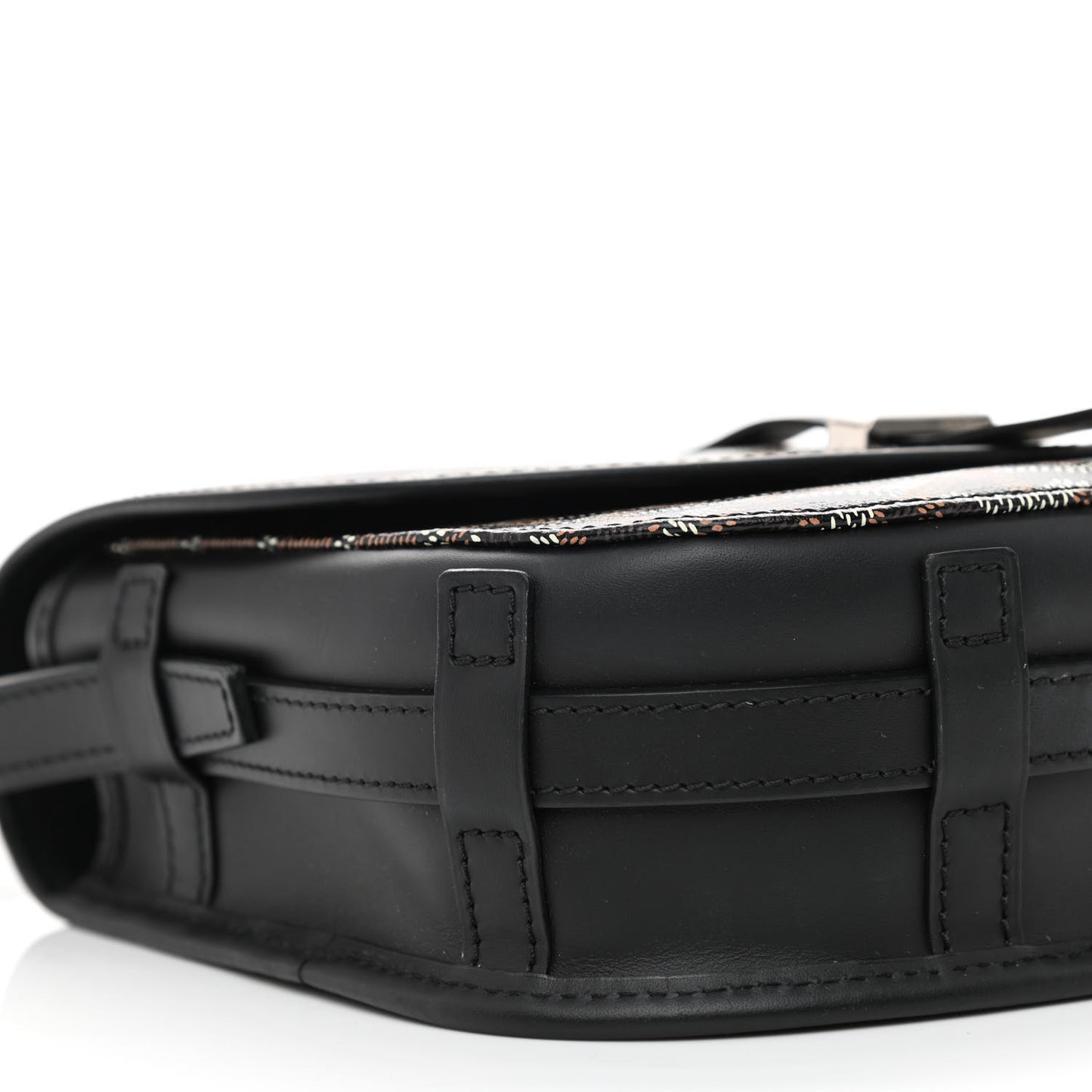 Goyardine Belvedere II PM Messenger Bag Black