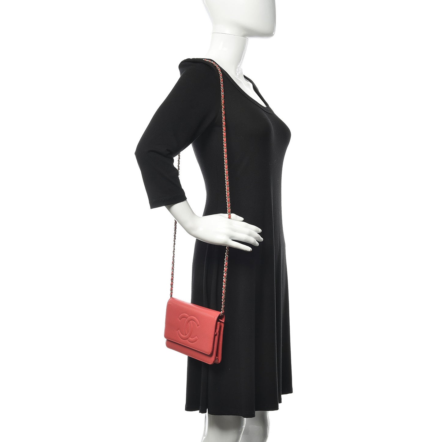 Caviar Timeless CC Wallet On Chain WOC Pink