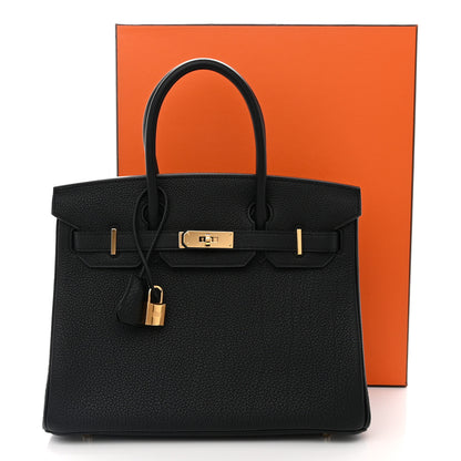 Hermes Togo Birkin 30 Black 13 of 13