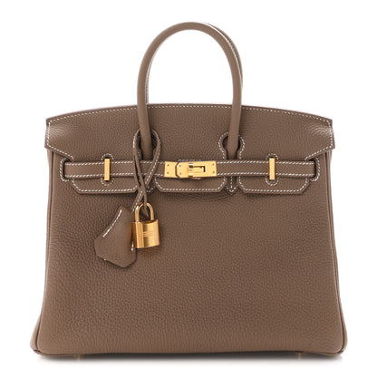 Hermes Togo Birkin 25 Etoupe 1 of 11