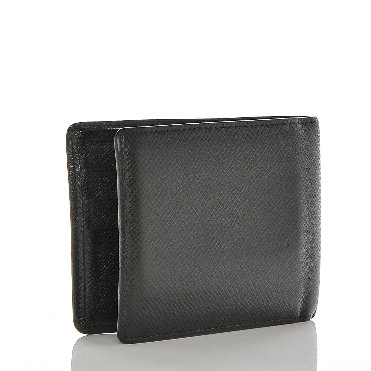 Louis Vuitton Taiga Billfold 6 Credit Card Wallet Ardoise 3 of 7