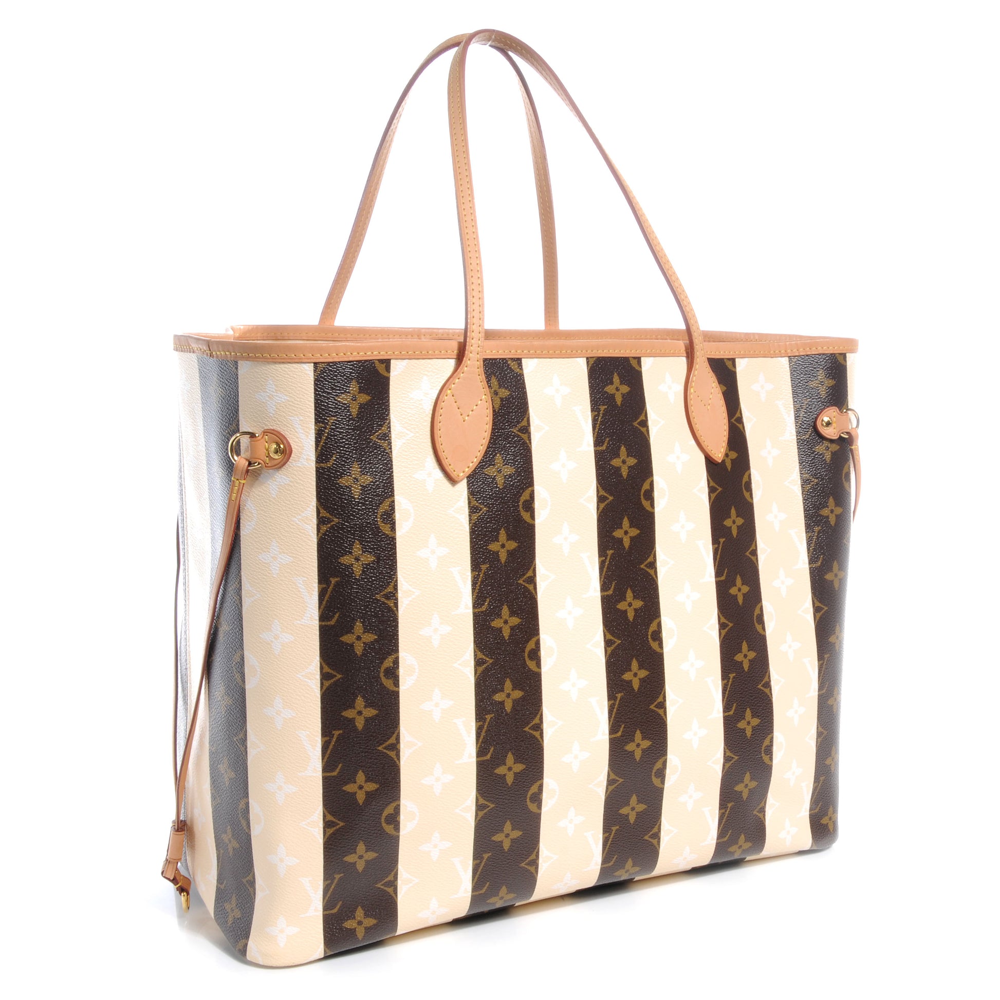 Louis Vuitton Monogram Rayures Neverfull GM 3 of 7
