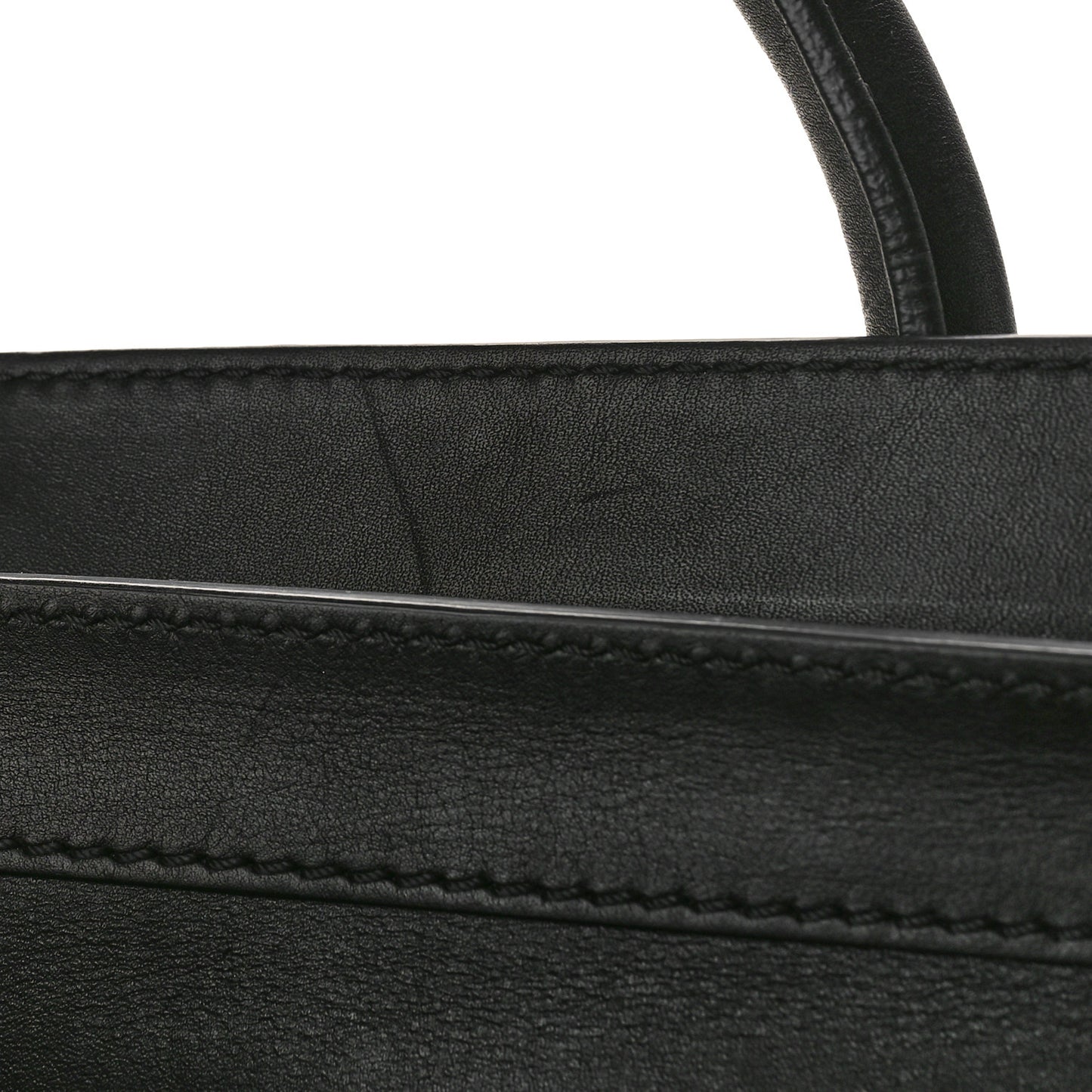 Smooth Calfskin Mini Luggage Black