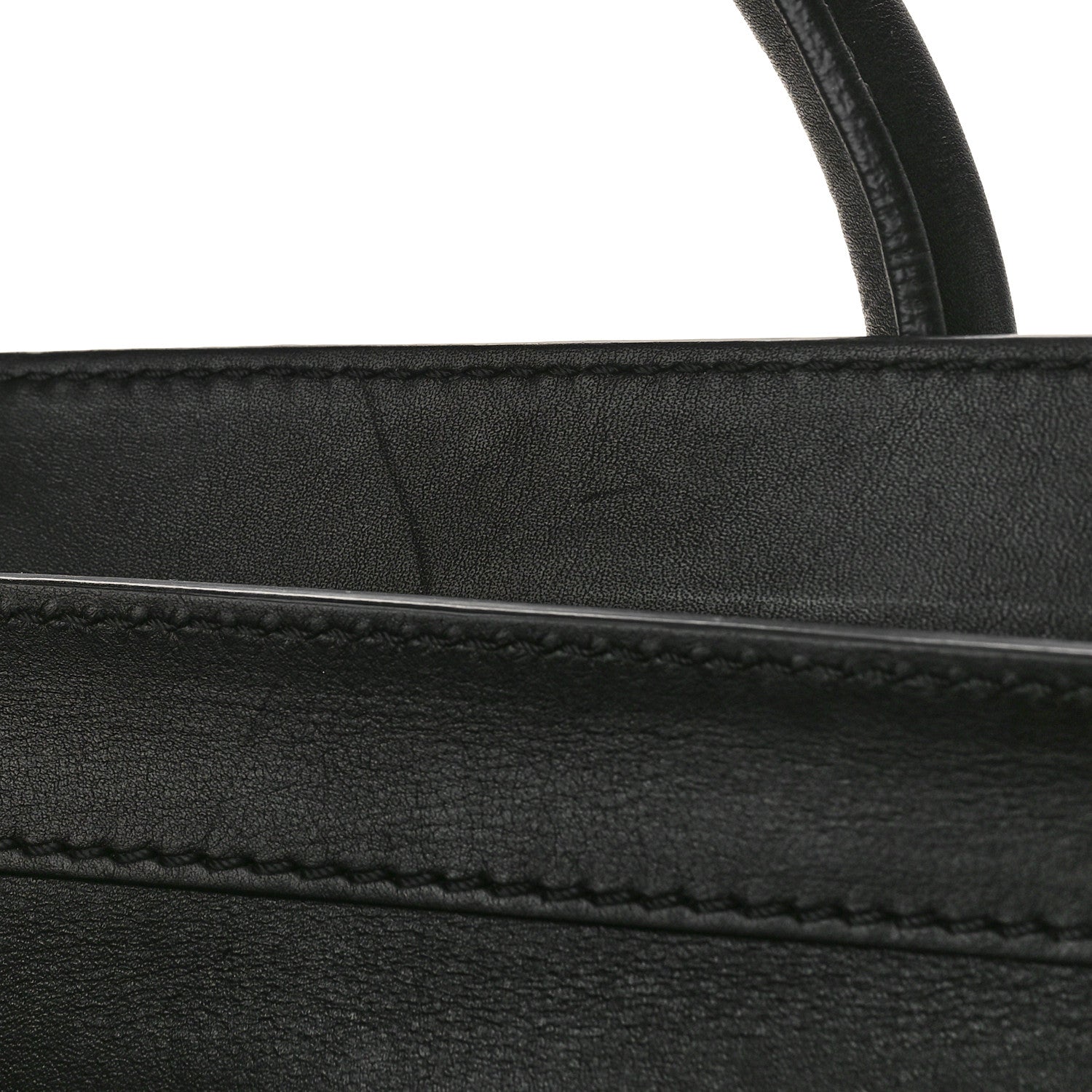 Celine Smooth Calfskin Mini Luggage Black 9 of 10