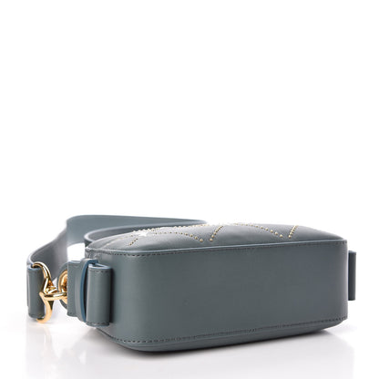 Chloe Smooth Calfskin Little Horses Embroidered Shoulder Bag Cloudy Blue 4 of 9