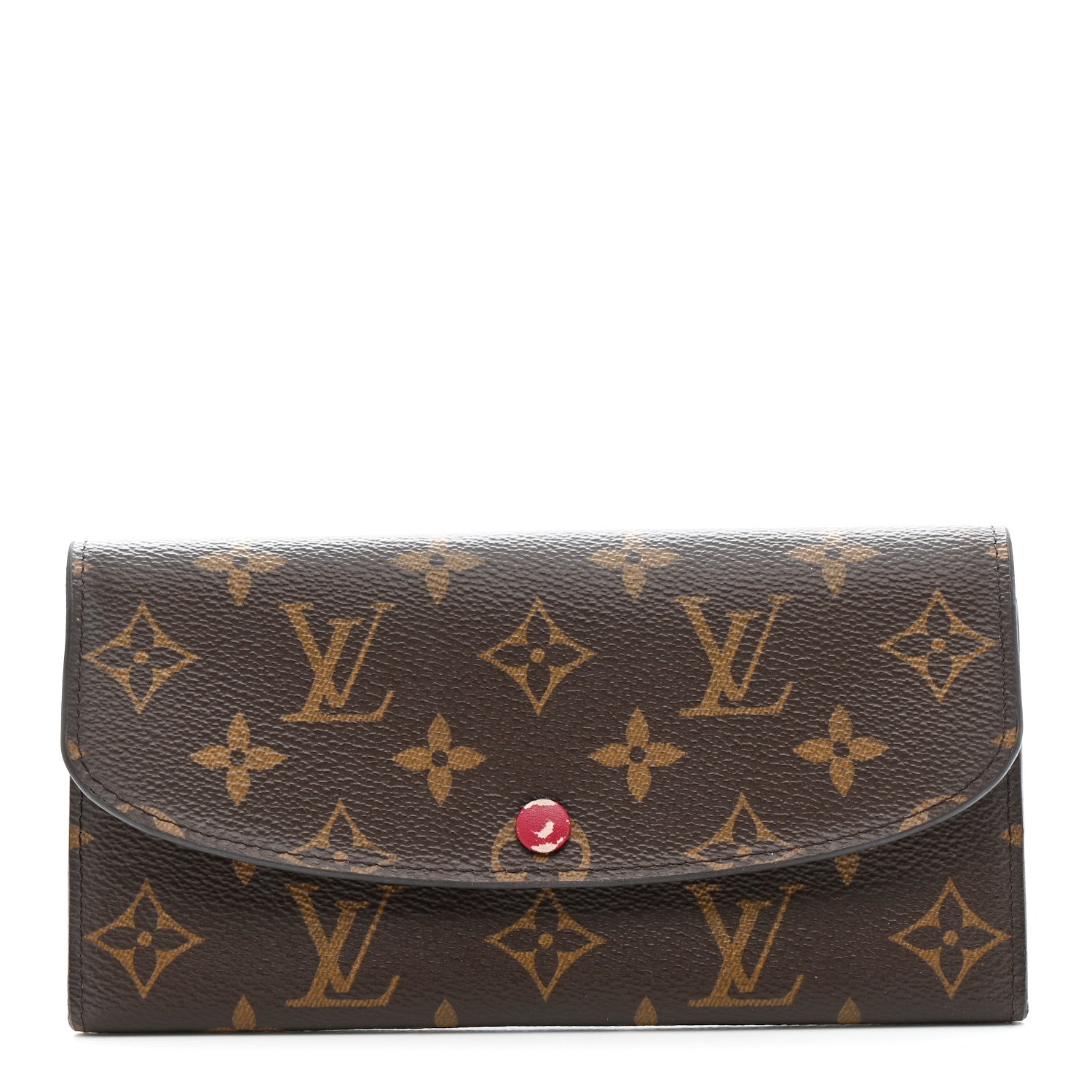 Louis Vuitton Monogram Emilie Wallet Fuchsia 1 of 14