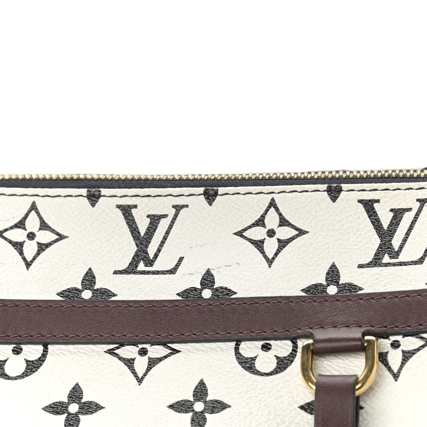Louis Vuitton Monogram Speedy Amazon PM White Chocolat 7 of 10