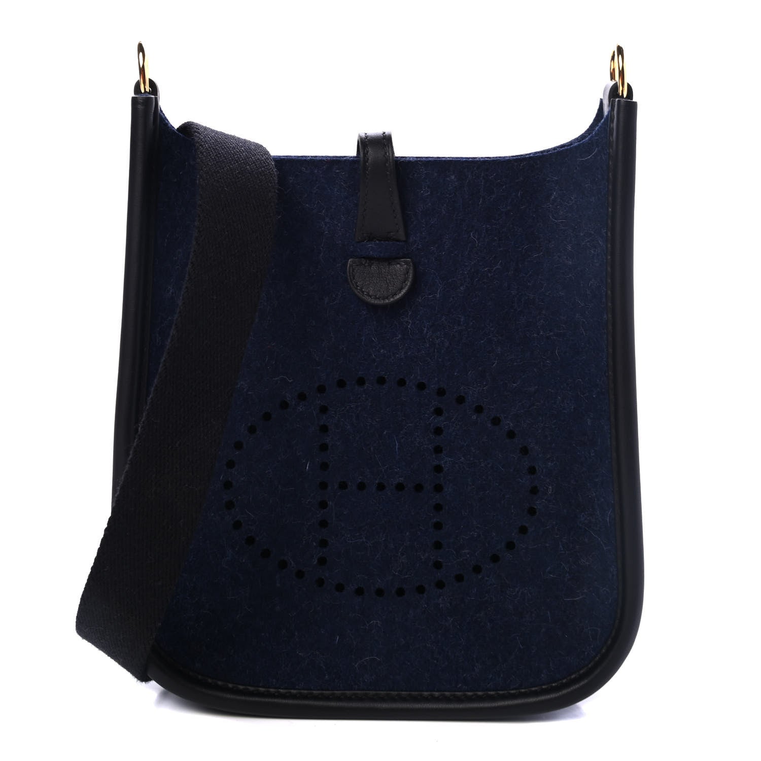 Hermes Feutre Swift Evelyne TPM Bleu Nuit Black 1 of 4