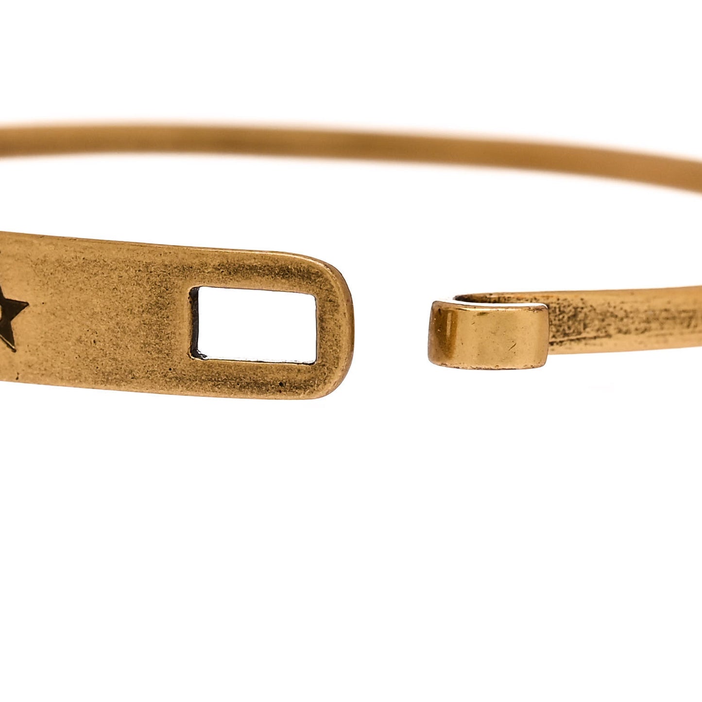 Metal Crystal Dio(r)evolution Bracelet Gold