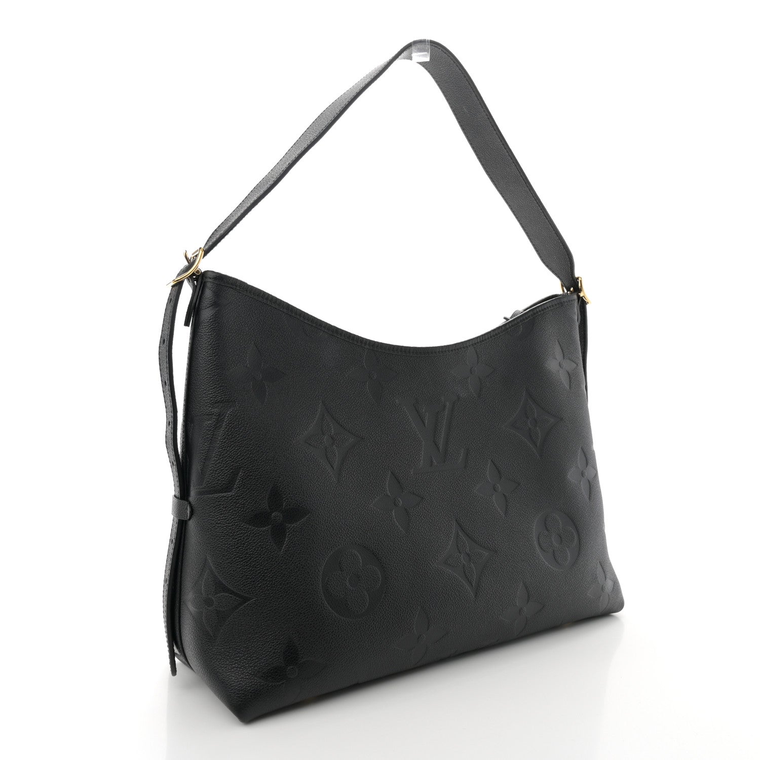 Louis Vuitton Empreinte Monogram Giant CarryAll MM Black 4 of 10