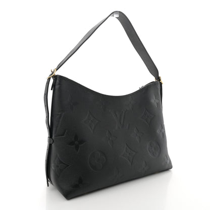 Louis Vuitton Empreinte Monogram Giant CarryAll MM Black 4 of 10