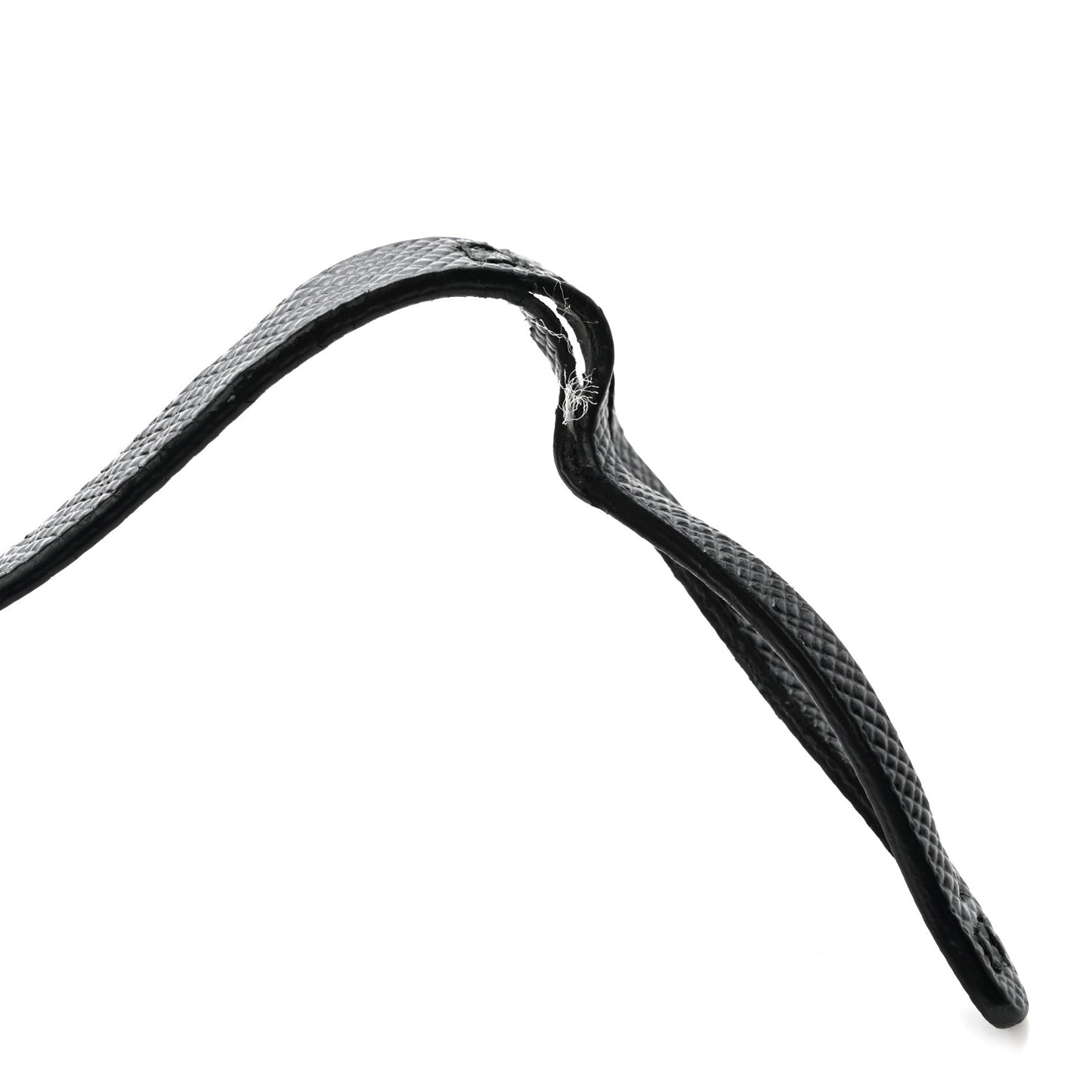 Re-Nylon Saffiano Re-Edition 2000 Double Zip Crossbody Bag Black
