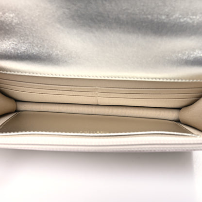 Chanel Gradient Metallic Lambskin Quilted Like A Wallet Wallet On Chain WOC Gold Pink 5 of 12