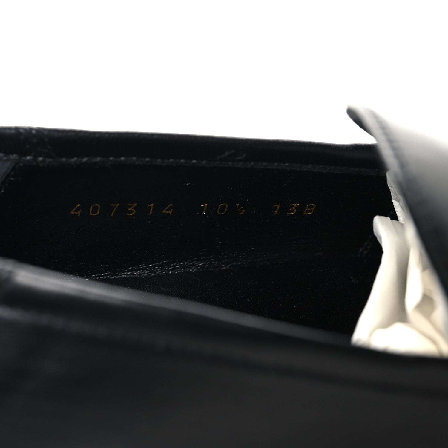 Gucci Lambskin Mens Brixton Horsebit Loafers 10.5 Black 7 of 10