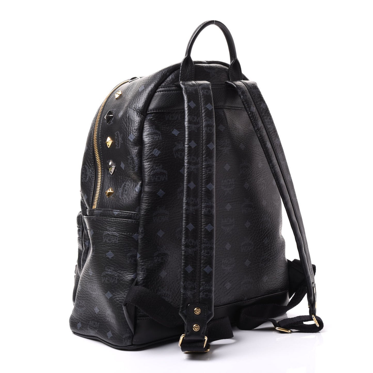 Visetos Studded Medium Stark M Backpack Black