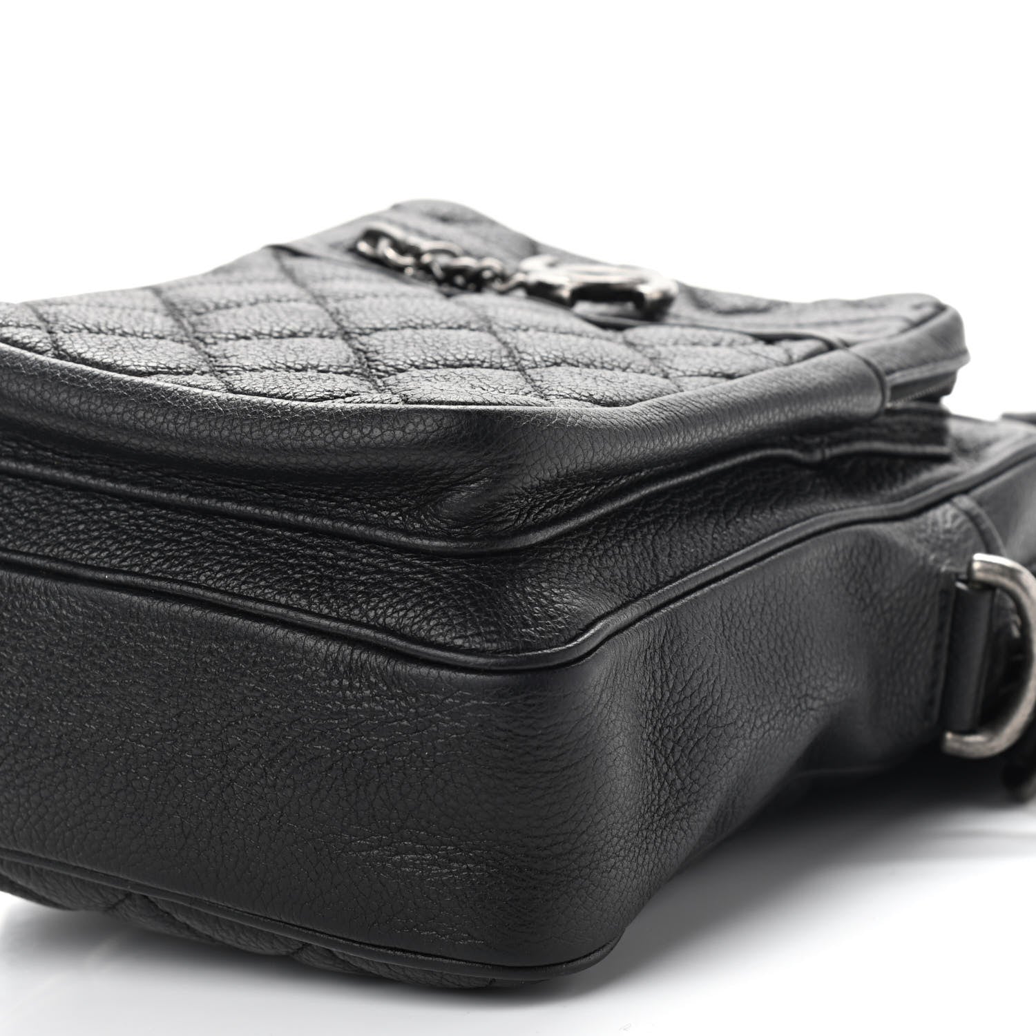 Chanel Calfskin Camera Case Black 9 of 9