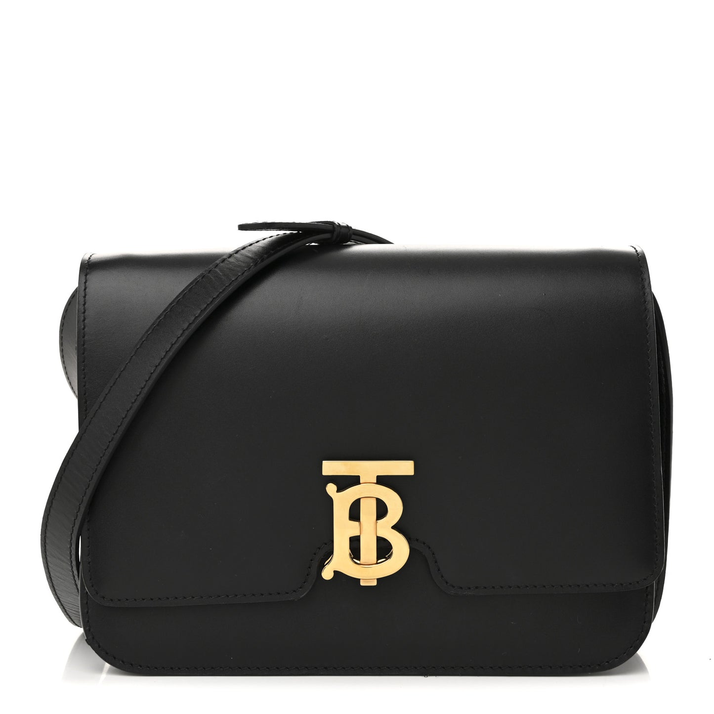 Calfskin Medium TB Bag Black