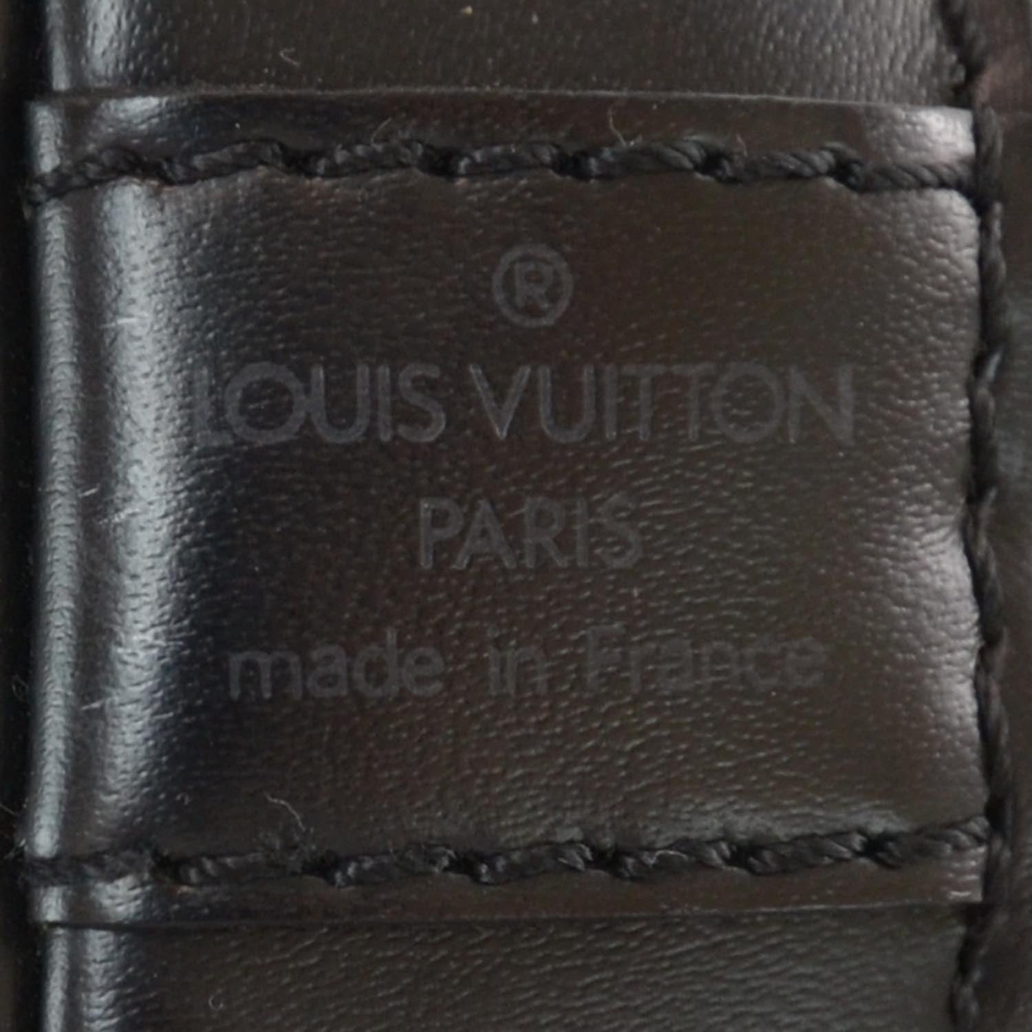Louis Vuitton Epi Alma Black 5 of 7