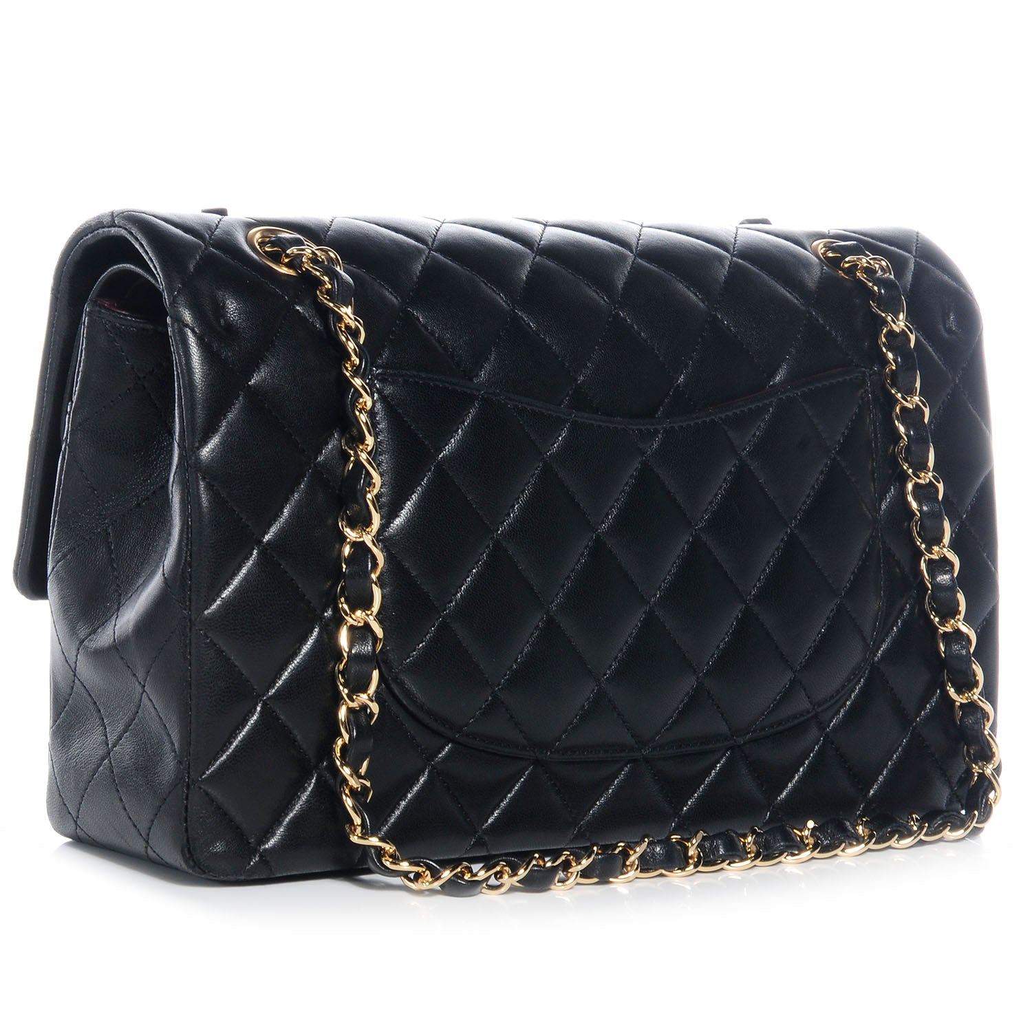 Chanel Lambskin Medium Double Flap Black 3 of 8