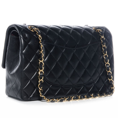 Chanel Lambskin Medium Double Flap Black 3 of 8