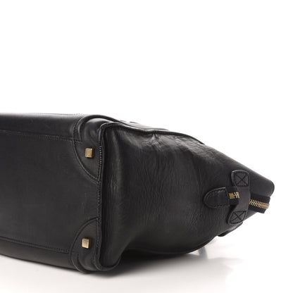 Celine Smooth Calfskin Mini Luggage Black 11 of 13