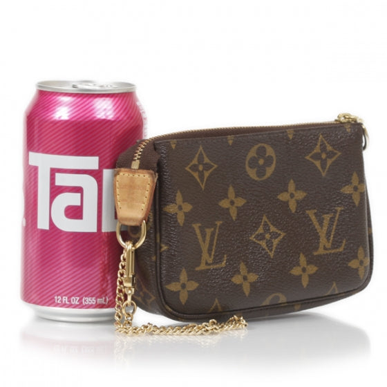 Monogram Complice Trunks and Bags Mini Pochette Accessories Beige