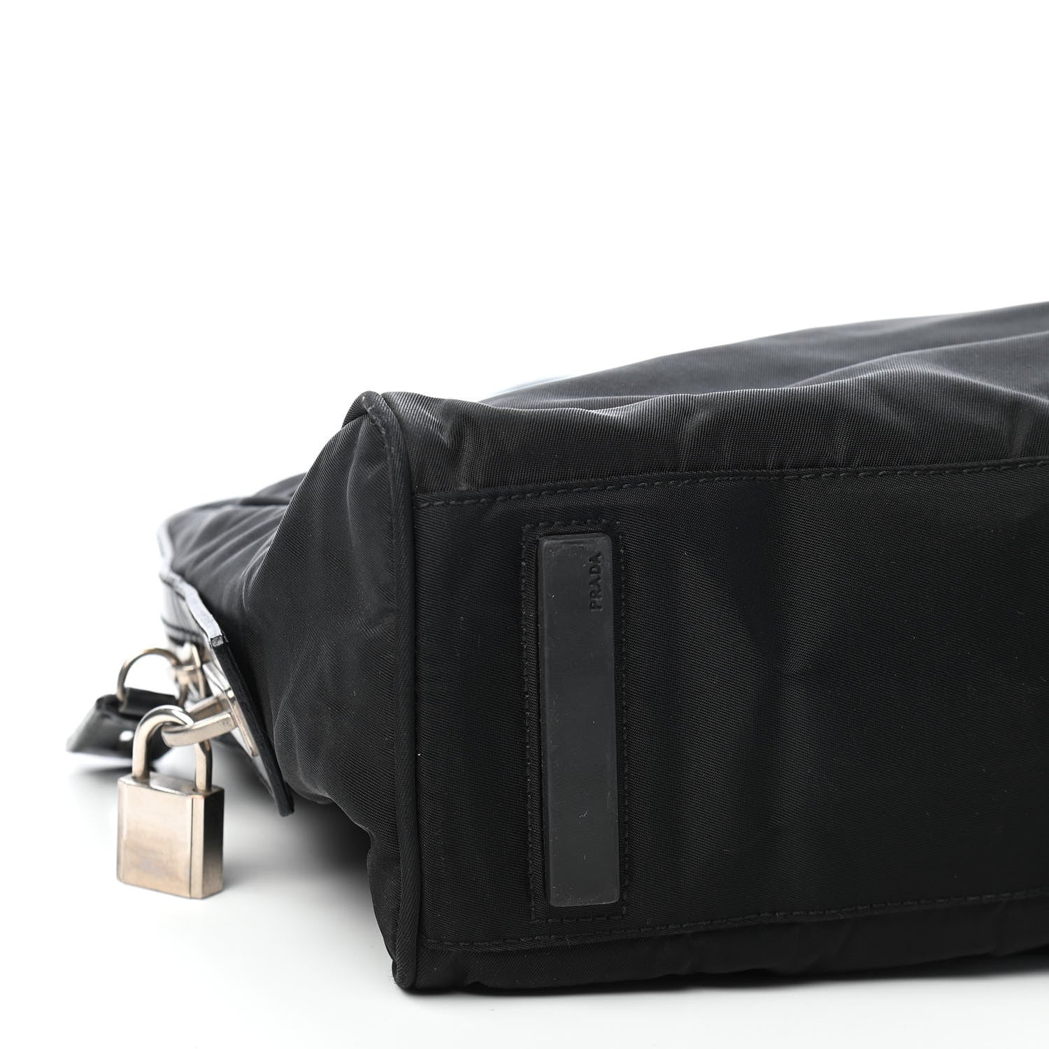Prada Tessuto Nylon Shopping Tote Black 6 of 8