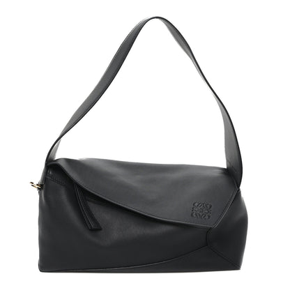 Loewe Calfskin Puzzle Hobo Black 1 of 10