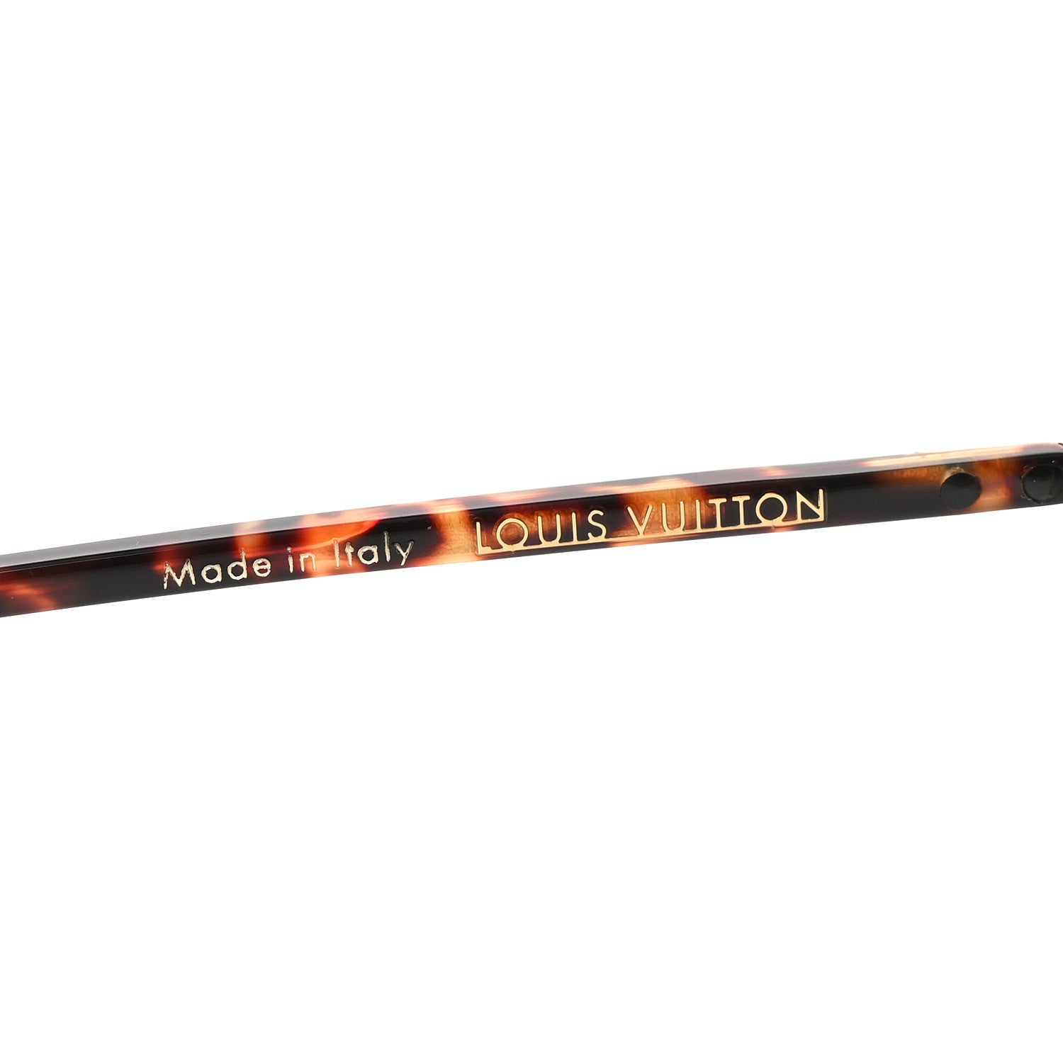 Louis Vuitton Conspiration Pilote Sunglasses Z0164U Gold 5 of 7