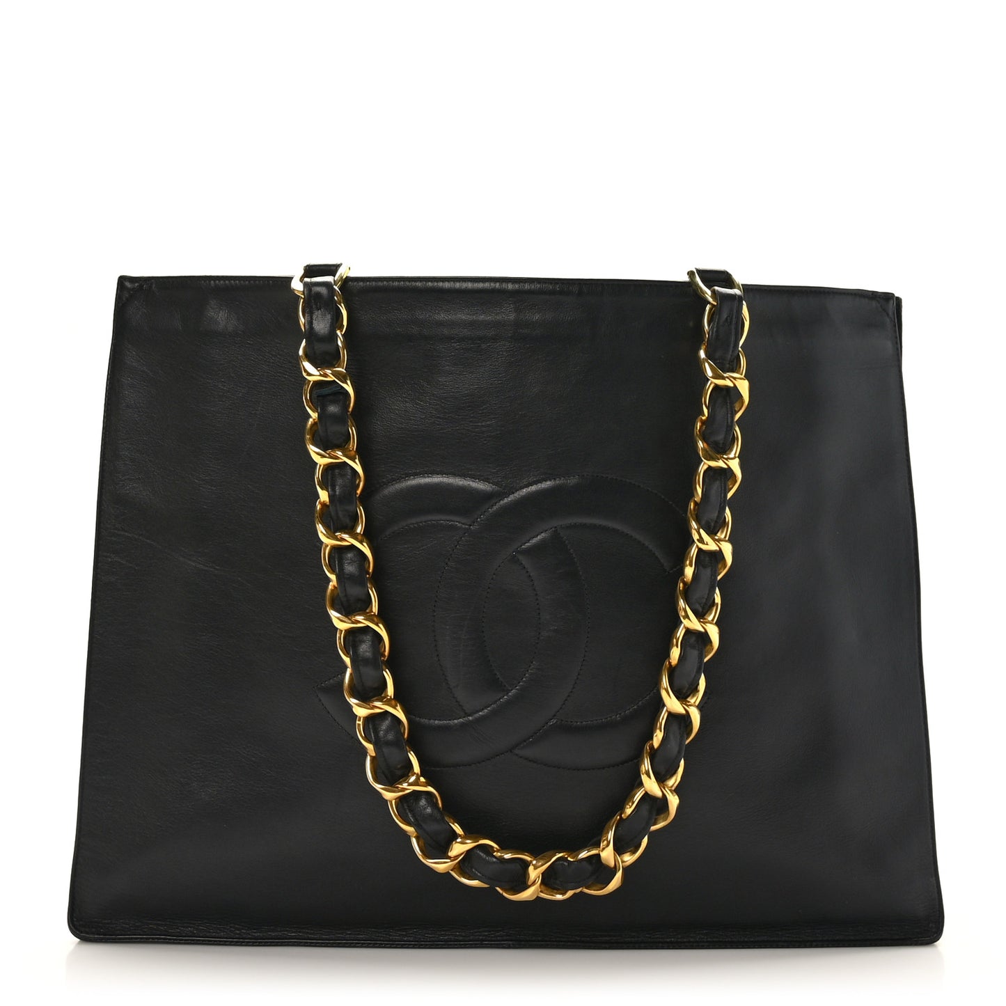 Lambskin CC Tote Black