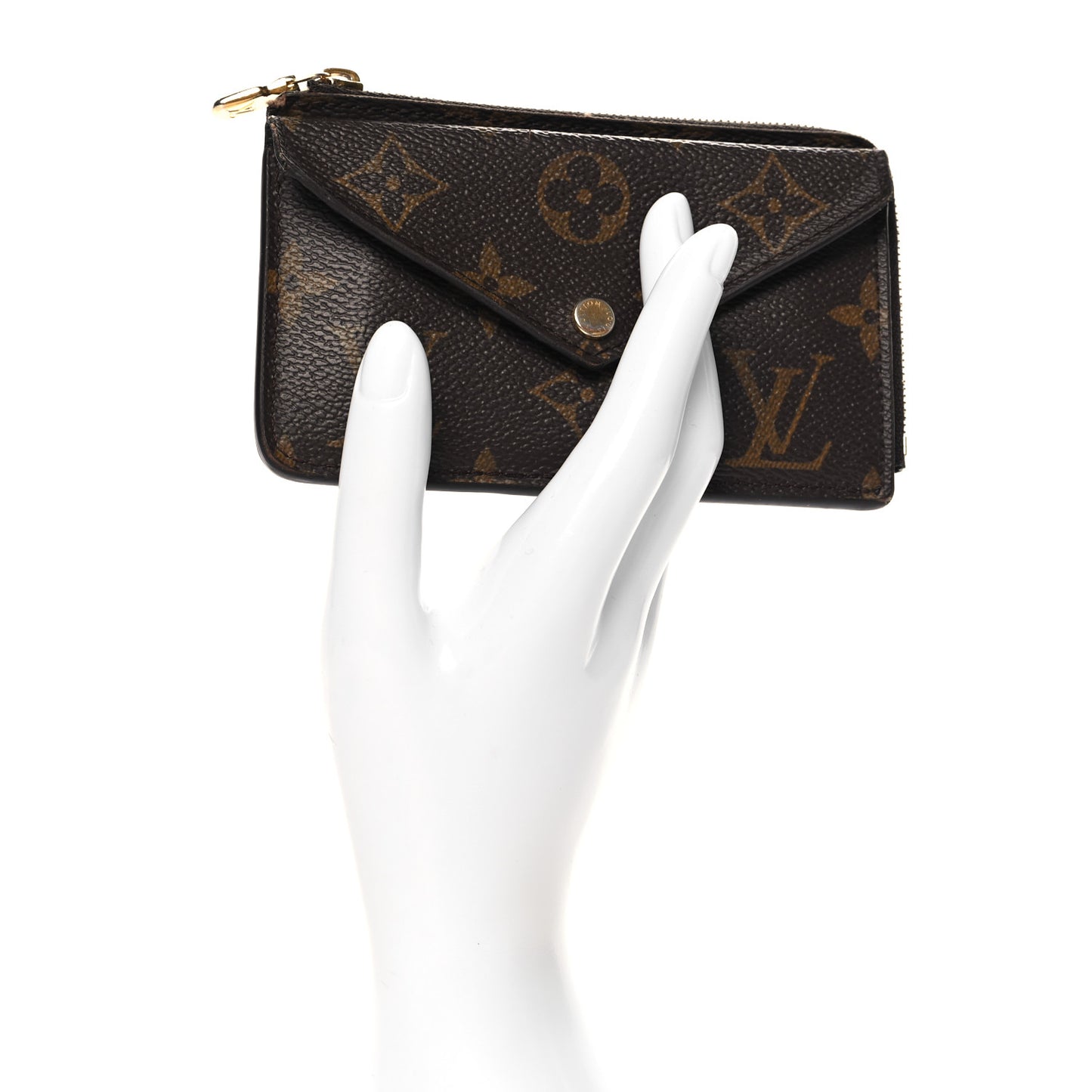 Monogram Recto Verso Card Holder Black