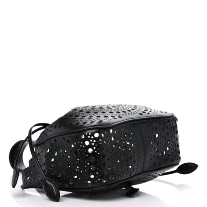 Alaia Lux Calfskin Vienne Rose-Marie 19 Bag Black 4 of 8
