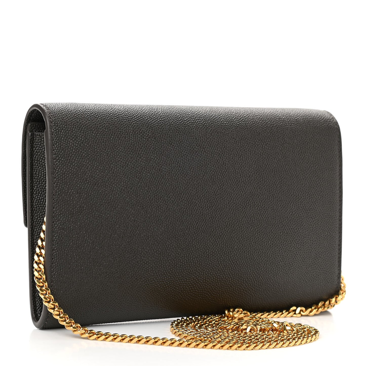 Grain De Poudre Uptown Chain Wallet Pebble