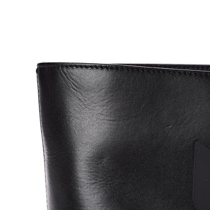 Fendi Vitello Liberty Lucido Metal Monster Eyes Medium Roll Tote Black 10 of 10