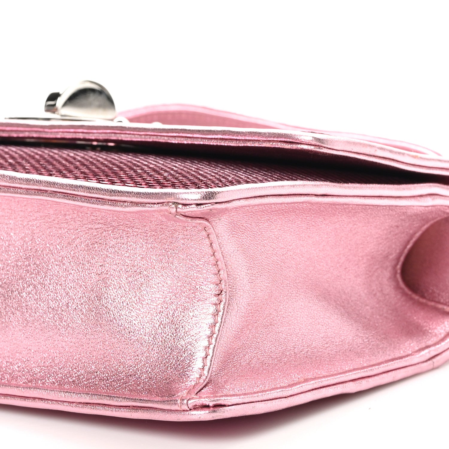 Miu Miu Paillettes Sequin Cleo Top Handle Rosa 8 of 8
