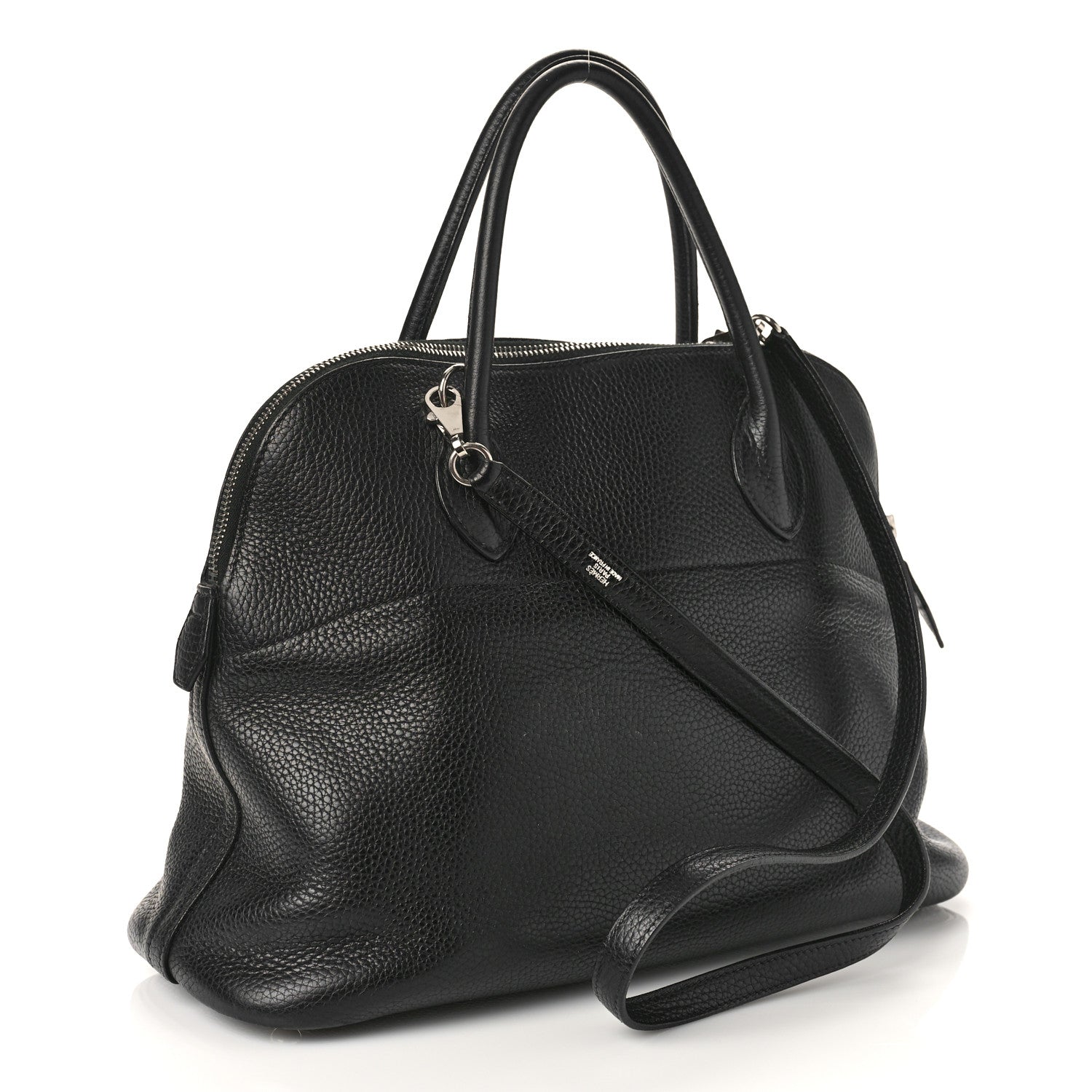 Hermes Taurillon Clemence Bolide 35 Black 3 of 11