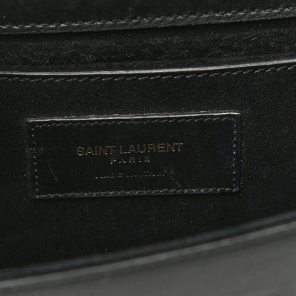 Saint Laurent Calfskin Small Classic Monogram Kate Tassel Satchel Black 6 of 26