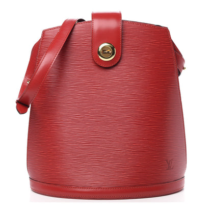 Louis Vuitton Epi Cluny Castillan Red 1 of 15